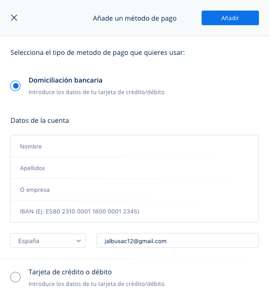 pago con tarjeta